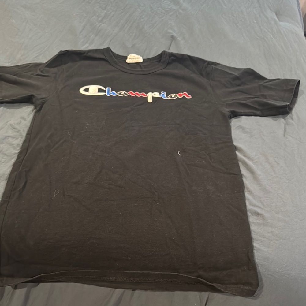 Champion Black T-Shirt